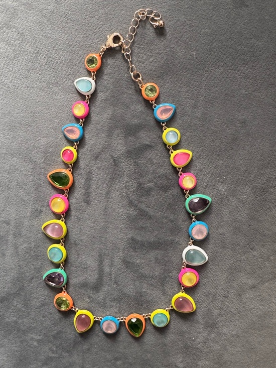 Anthropologie Jewelry - Anthropologie name gem necklace